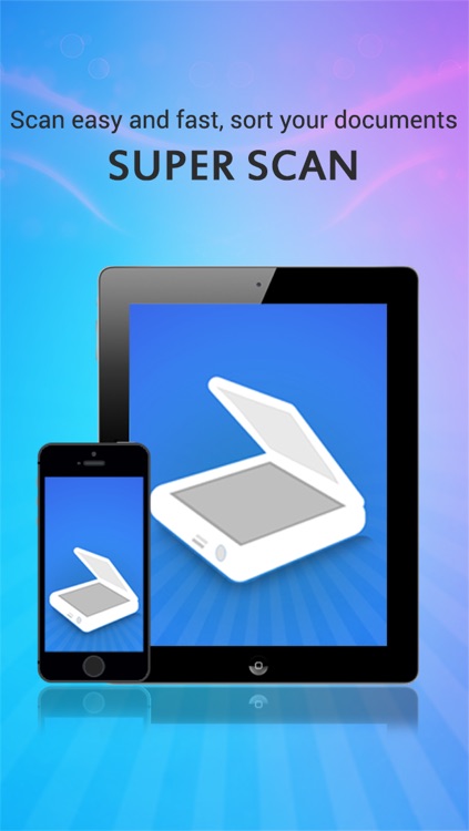 Super Scan - the ultimate scanner with ocr, filtering, organizing and sharing of your documents