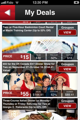 Daily Deal Tips - Get Wag Jag, Groupon, Buytopia, Deal Ticker, Living Social & More Deals In One App screenshot 4