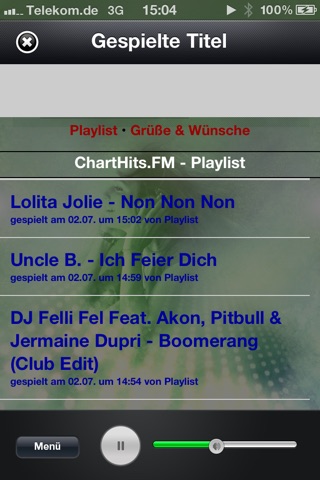 ChartHits.FM screenshot 3