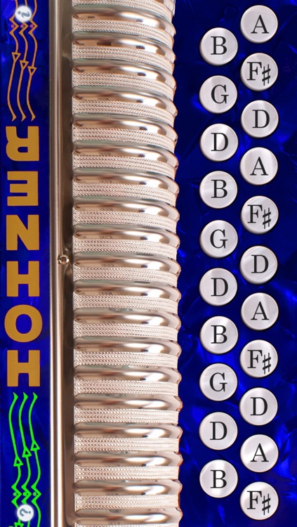 Hohner-D/G Mini Button Accordion