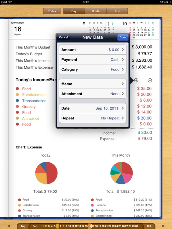Money Journal HD screenshot-4