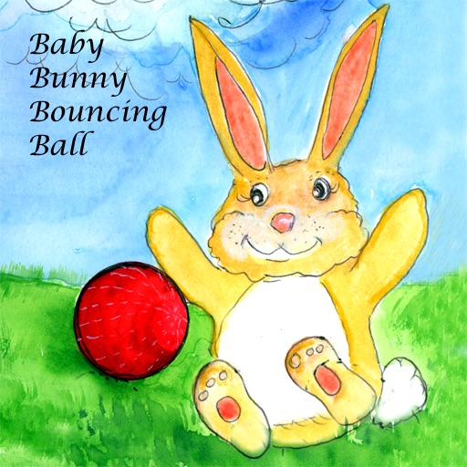 Baby Bunny Bouncing Ball