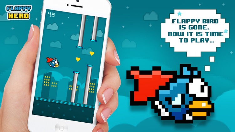 Flappy Twin Hero Bird - Super Bird vs Iron Bird screenshot-3