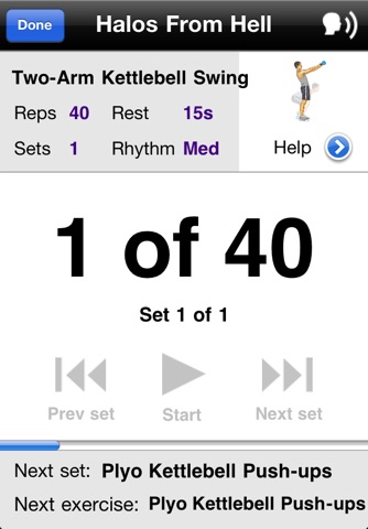 Kettlebell Workouts Pro screenshot 4