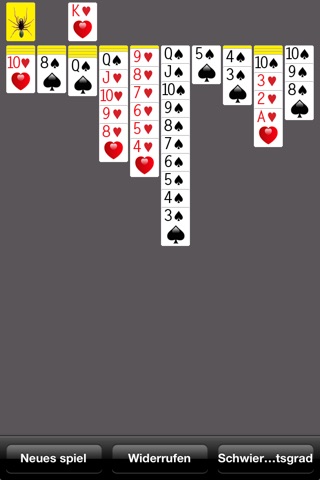 Spider Solitaire screenshot 2