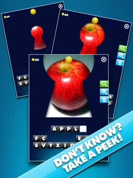 Game screenshot Through The Keyhole - Peek at the pic and guess the word apk