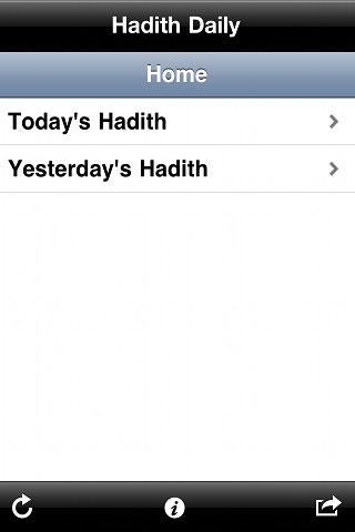 Hadith Daily screenshot 2