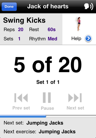 Hip & Thigh Workouts Free screenshot 4