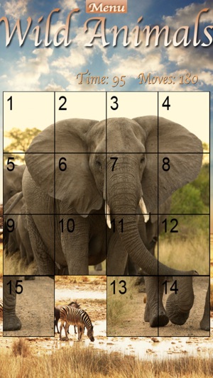 Wild Animals Slider Puzzle HD(圖1)-速報App