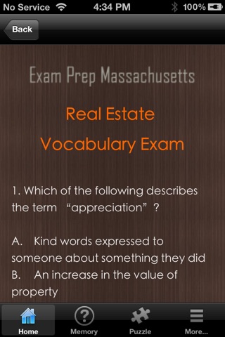 ExamPrepMA - Massachusetts Real Estate License Exam Prep screenshot 2