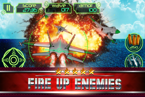 Fly and Battle Simulation : Raptor Airplanes 3d Air War - Free Game For kids and Adults screenshot 4