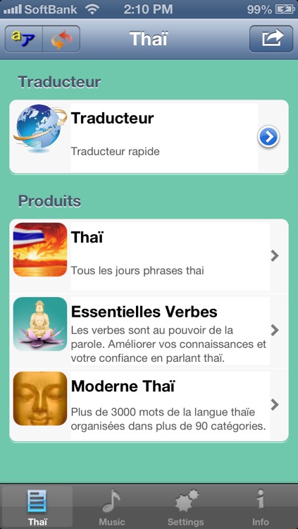 Thaï  - Talking French to Thai Phrase Book