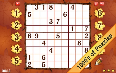 Fall Sudoku screenshot 2
