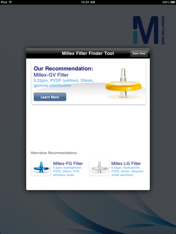 Millex Filter Finder HD