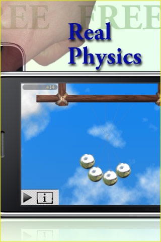 Newton's Balls Lite: Kinetic Physics Newton's Cradle Simulator screenshot 2