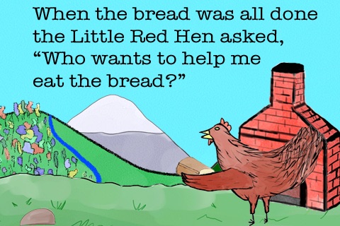 The Little Red Hen - A Children's Book screenshot 3