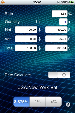 Vat Calculator (with iAd's) screenshot 3