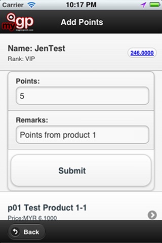 myGP Merchant screenshot 2
