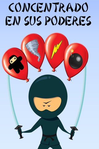 Balloon Ninja - Relax with the Best Fun and Cool Free Action Game App for Kids and Family screenshot 2