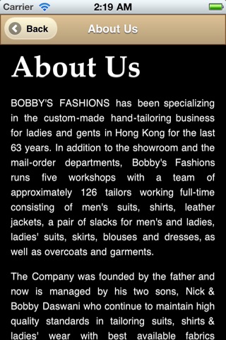 Bobby's Fashions screenshot 3