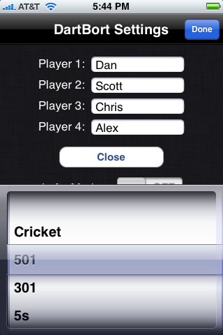 DartBort Scorer screenshot1