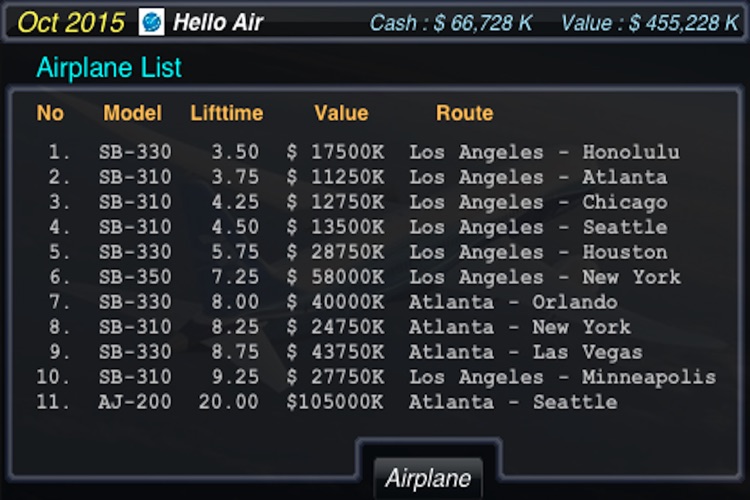 AirTycoon - Airline Management screenshot-4