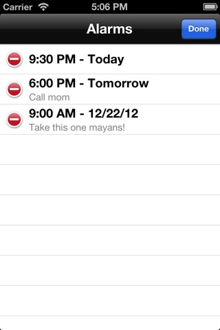 Proximal: smart alarm manager screenshot 3