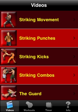 MyMMA Trainer Lite screenshot 2