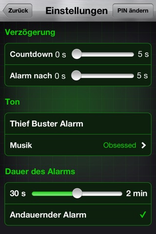 THIEF BUSTER Antitheft Alarm screenshot 4