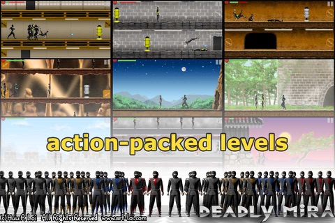 Deadly Mira: Ninja Fighting Game screenshot 4