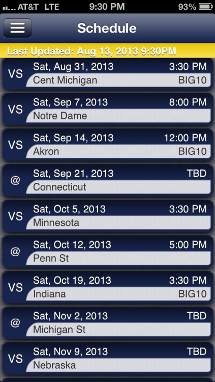 Michigan Football Live