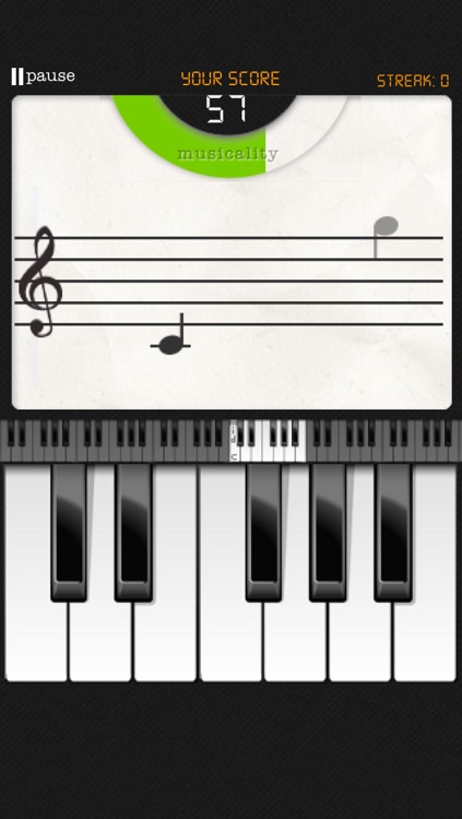 Note Trainer - sight reading for piano