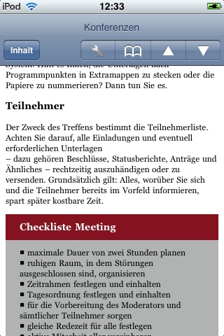 Business Knigge - Meeting und Reise - Leseprobe screenshot 3