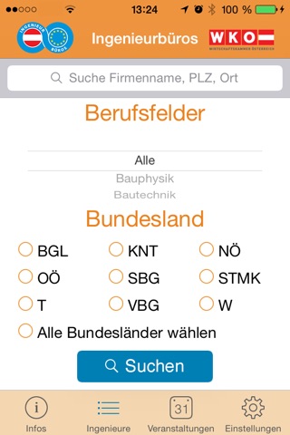 Ingenieurbüros screenshot 2