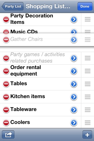 Party Planning List screenshot 4