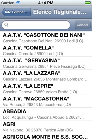 Info Lombardia screenshot 3
