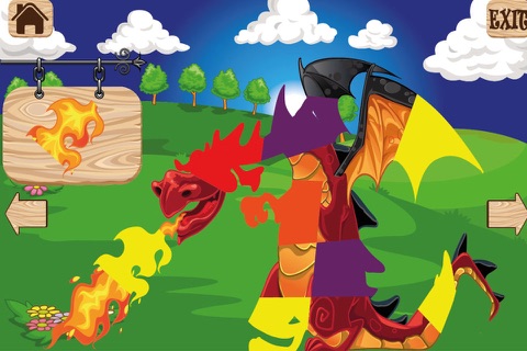 Dinosaurs Shape Puzzle Game screenshot 3