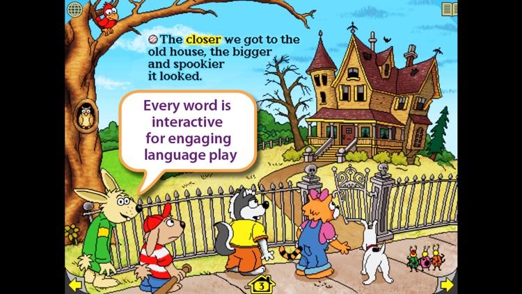 Harry and the Haunted House – Wanderful interactive storybook in English and Spanish