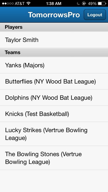 TomorrowsPro - Sports Stats App
