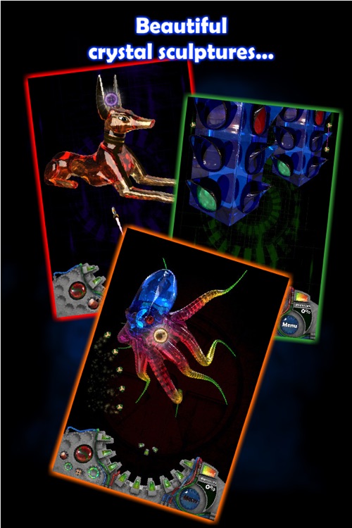 Crystal Crusher HD - Free 3D shooting puzzle games