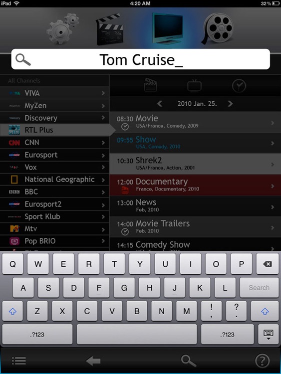 Beenius IPTV for iPad