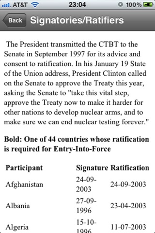 Comprehensive Nuclear Test-Ban Treaty screenshot 3