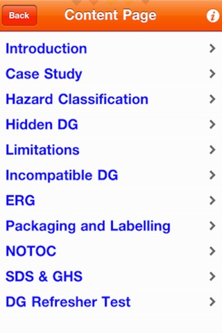 Dangerous Goods Awareness screenshot 2