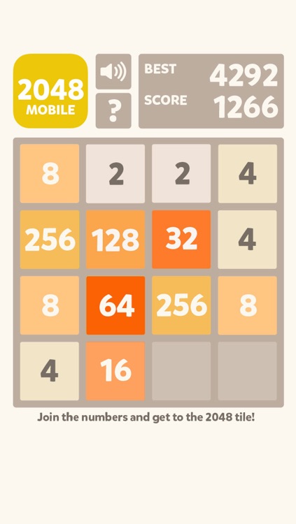 2048 Mobile Logic Game - Join the numbers screenshot-4