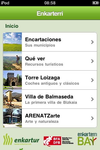 Guía Turística Enkarterri screenshot 2