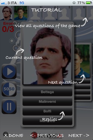 iFootball Azzurri lite screenshot 3