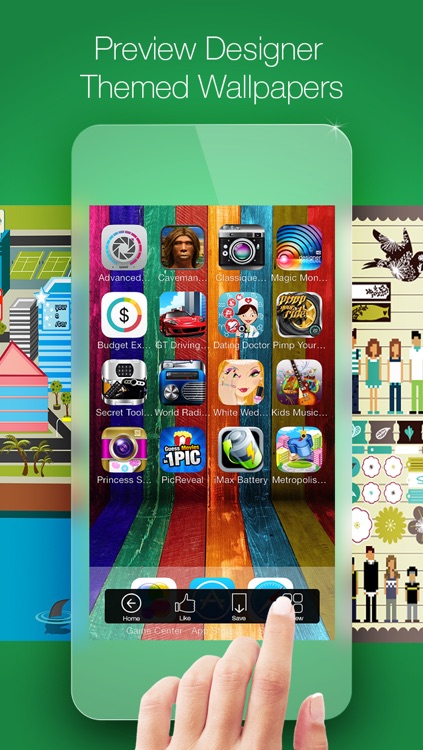 Premium Designer Wallpapers HD - Pimp My Background & Lock Screen Themes (Creative, Fashion, Holiday, Sports, Nature, Pixel Art) for iOS7 screenshot-3