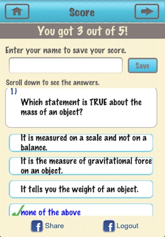 Science Q&A Lite screenshot 4