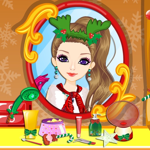 Santa Make Up Salon iOS App