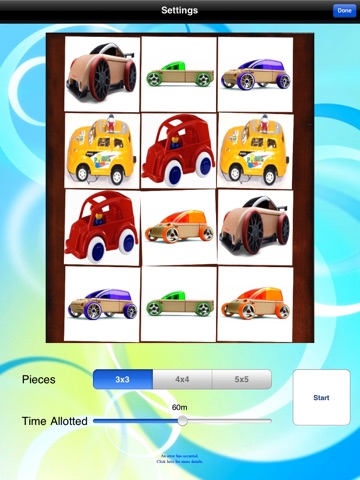 Toy Cars Matching Game with Slider Puzzle screenshot 4